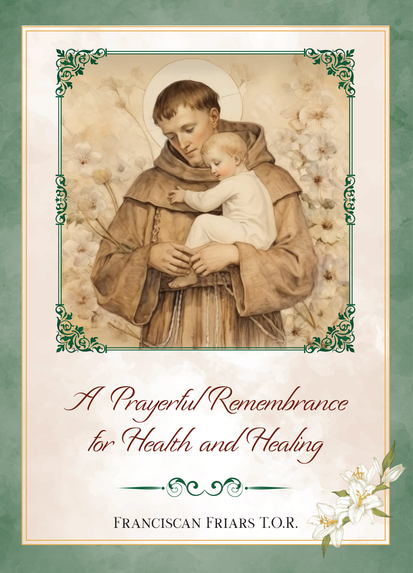 Health and Healing Enrollment Card-Green